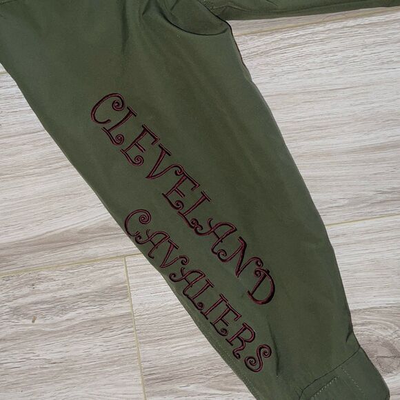 NBA Cavilers Jacket Asian Size “F” Rare Embroidery Logo Patch Basketball LeBron - Picture 7 of 16